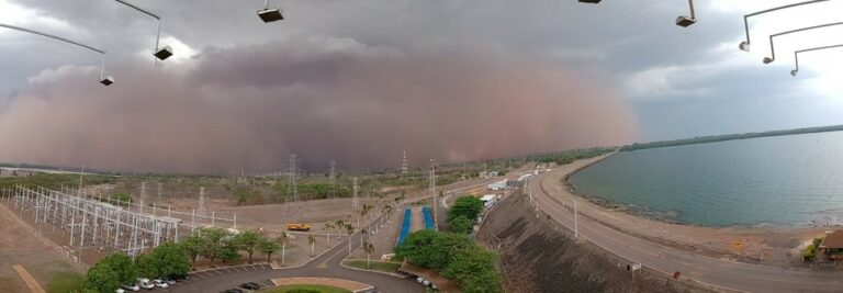 Após temporal com ventania, 9 mil pessoas ainda estão sem luz em MS