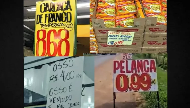 Cardápio da miséria: carcaça de frango, pelanca, osso, pé de galinha e miojo