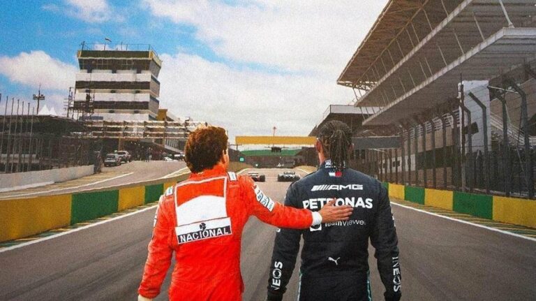 Lewis Hamilton se declara a Ayrton Senna: “Minha maior inspiração”