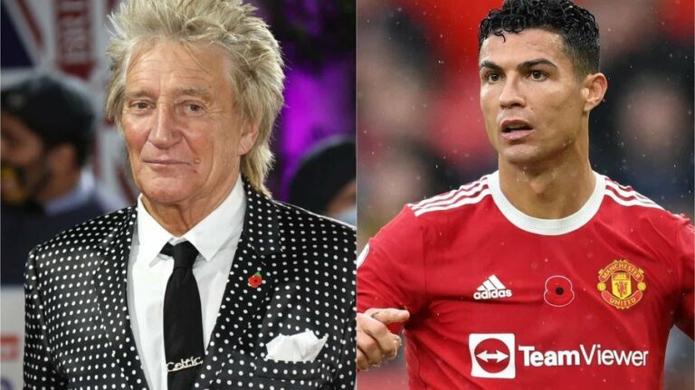 Cantor Rod Stewart condena gesto desrespeitoso de Cristiano Ronaldo