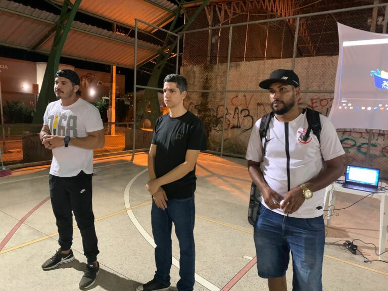 Cinema na Comunidade: Calegário celebra parceria com conselheiro tutelar e Instituto Bem-Estar