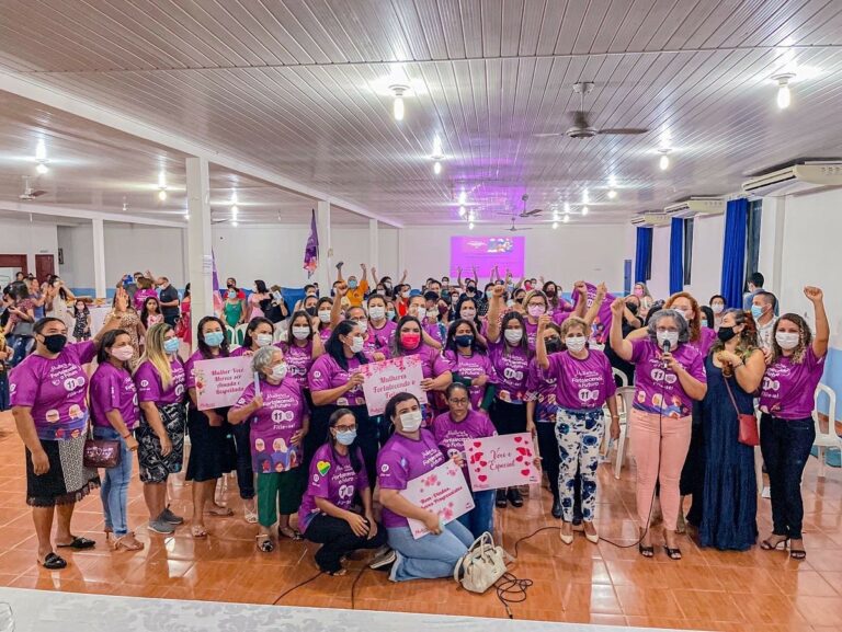 Lurdinha Lima se filia ao maior partido do Acre durante evento do Movimento Mulheres Progressistas