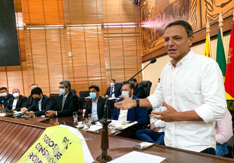 Em sessão na Aleac, Bittar defende construção da ponte em Rodrigues Alves e continuação da BR-364 até o Peru