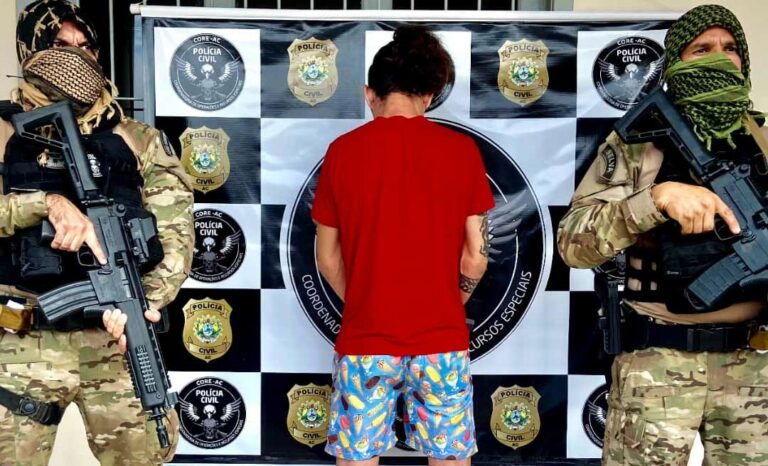 Força Tarefa prende líder de quadrilha de “puxadores” de veículos, apreende cocaína e recupera veículo roubado em Plácido de Castro