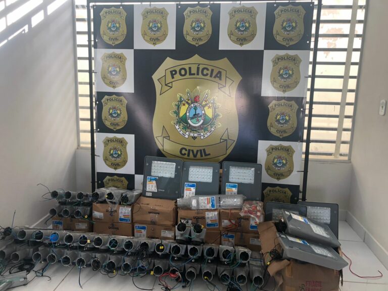 Polícia prende homem que roubava material de iluminação pública em Rio Branco