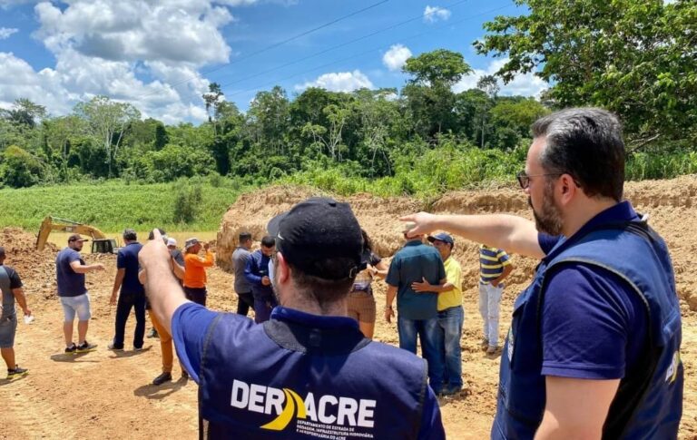 Porto do Caeté: Deputado federal Alan Rick e Petrônio realizam visita técnica a obra