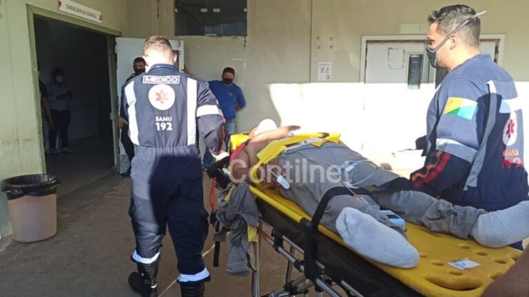 Trabalhadores ficam feridos após queda de torre de energia no Acre