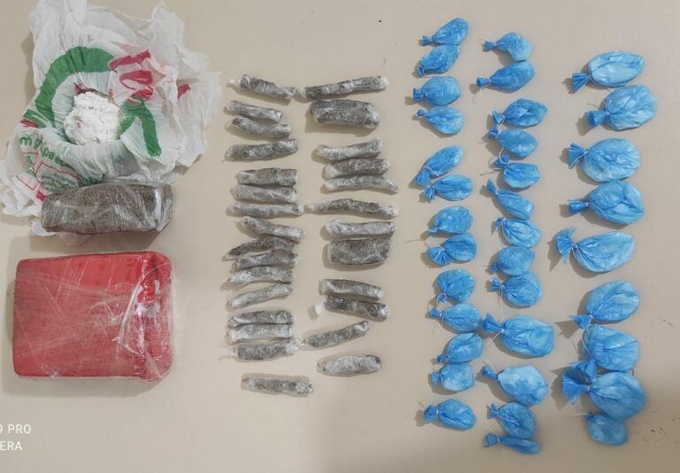 Homem é preso com drogas, armas e dinheiro no Bujari