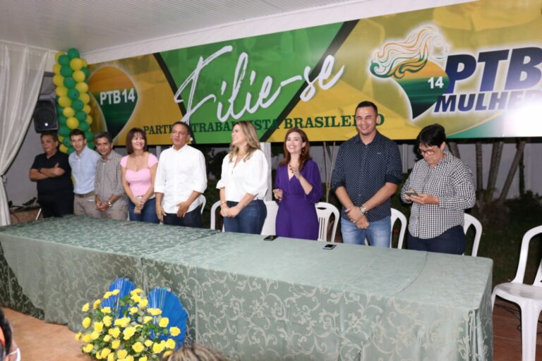 Na inauguração de nova sede do PTB, Bittar aclama executiva do partido: “A última eleição foi decisiva”
