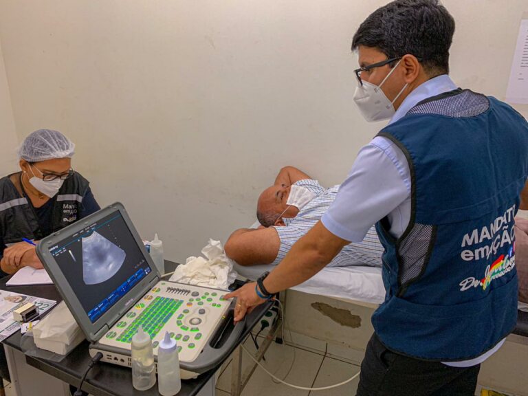 Jenilson Leite participa de  ação de saúde promovida  pela Prefeitura  de Epitaciolândia