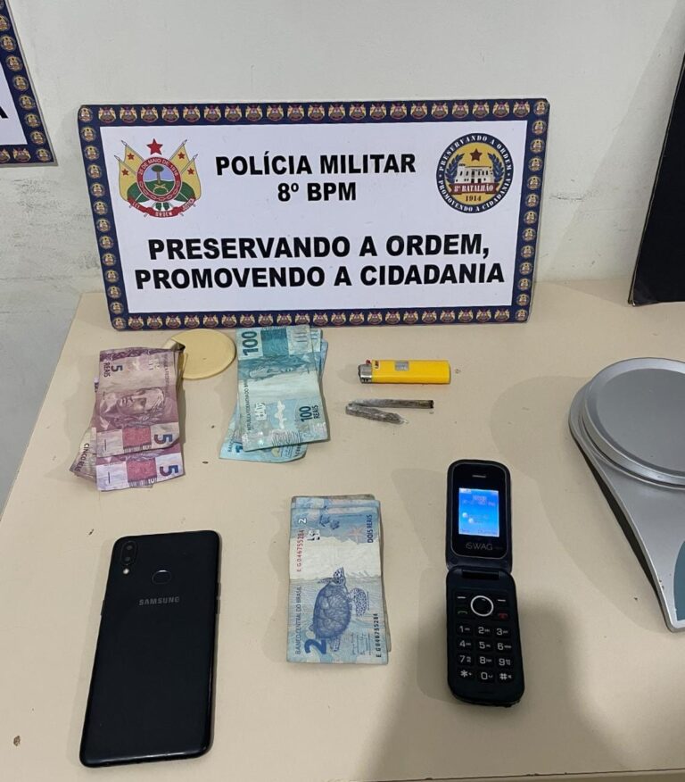 Dois são presos com maconha no centro de Sena Madureira