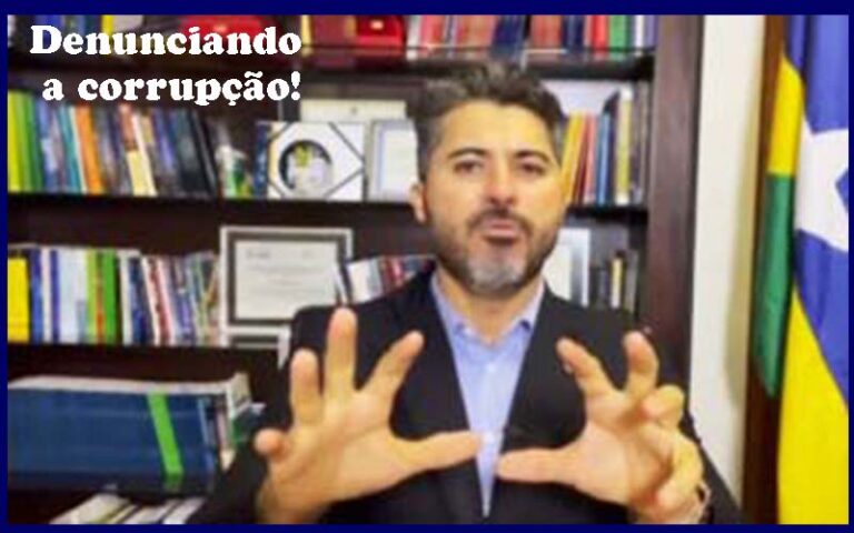 Marcos Rogério denuncia podridão em compra do Consórcio Nordeste. Foram gastos 50 milhões de reais, sem receber um só respirador