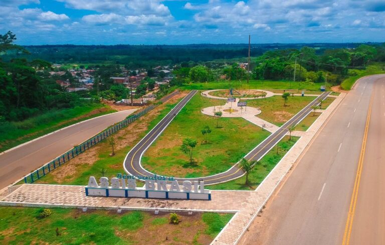 Vista área de Assis Brasil