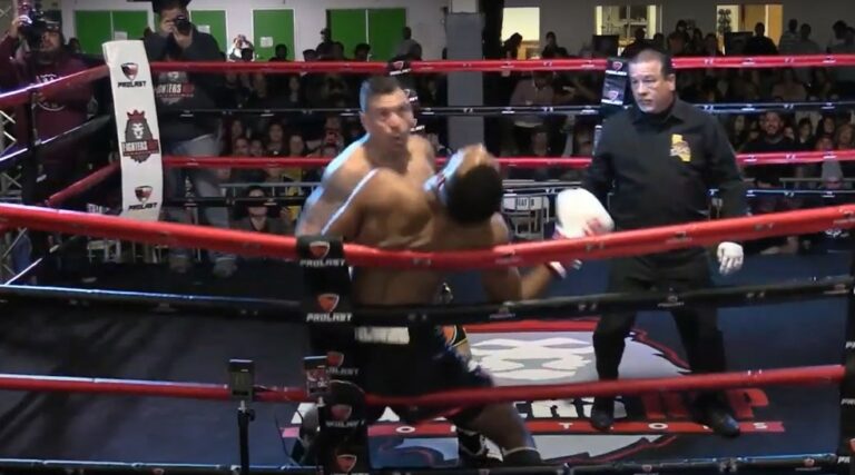 VÍDEO: Filho do Spider, Gabriel Silva sofre nocaute no primeiro round em luta de kickboxing