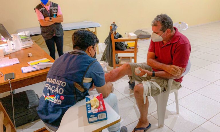 Jenilson Leite participa de Ação Comunitária de Saúde no Cidade Nova