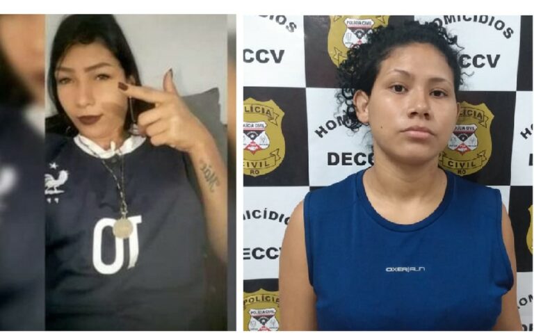 Suspeita de matar a facadas jovem que cobrou dívida é presa em Porto Velho