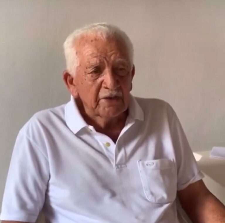 O último mergulho: morre aos 93 anos acreano Jonas Pereira, pai do ex-reitor da Ufac Jonas Filho