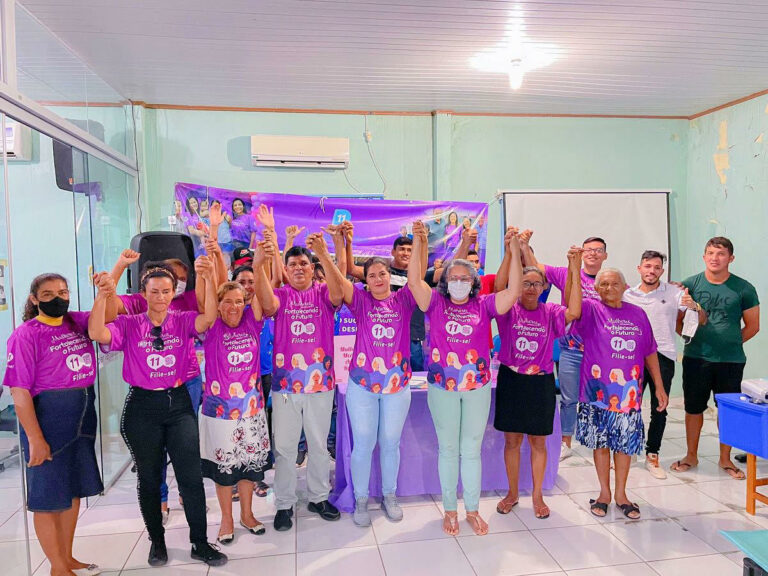 Mulheres Progressistas encerram Caravana pelo Juruá com ato em Rodrigues Alves