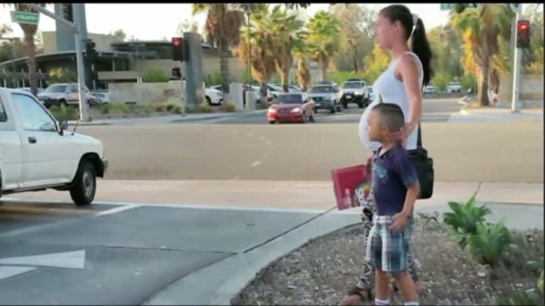 Moradora de rua grávida é seguida e descoberta chocante sobre ela vem à tona