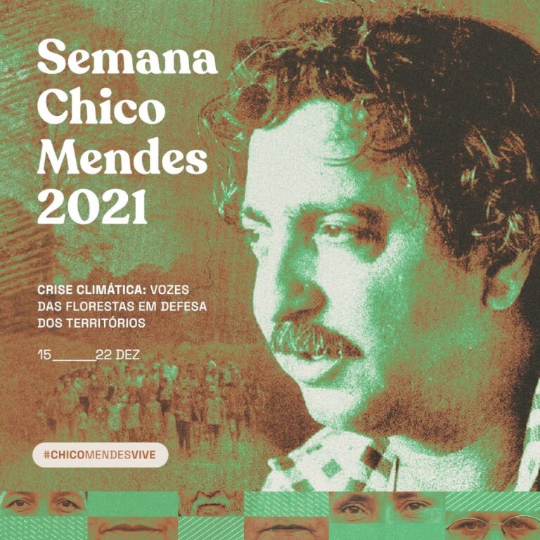 Semana Chico Mendes vai debater crise climática em programação que começa nesta quarta; confira