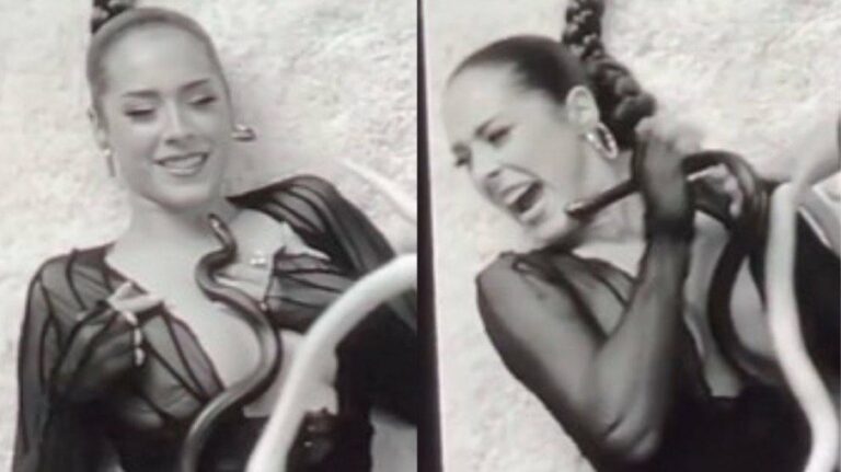 Cantora Maeta é atacada por cobra durante gravação de clipe; assista