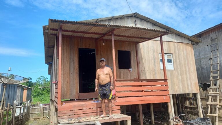 Morador que já enfrentou sete alagações em Sena Madureira teme 2022: ‘Só nos resta pedir a Deus’