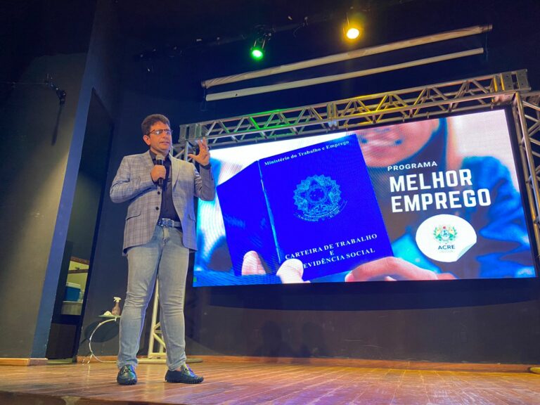 Melhor Emprego: Gladson anuncia novo programa e quer 30 mil novos postos de trabalho em 2022