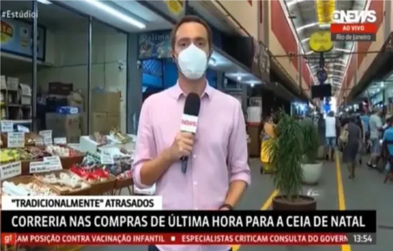Repórter da Globo passa vergonha ao vivo e causa constrangimento: “Está garantindo um an@l”
