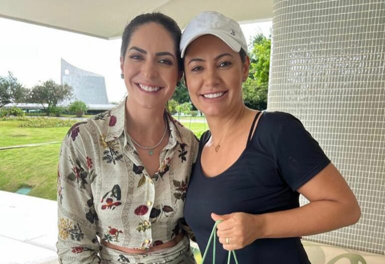 Primeira dama do AC, Ana Paula Cameli fala de almoço com Michele Bolsonaro: “Renovadas”