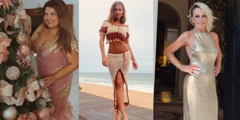 Veja o look das famosas na noite de Natal