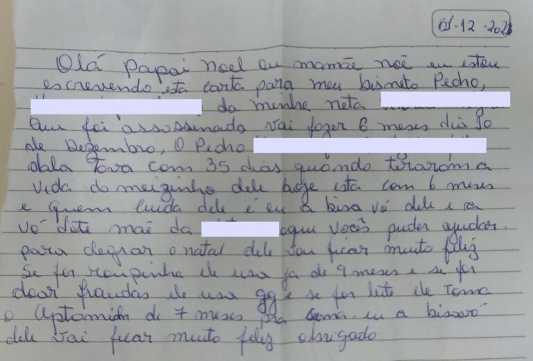 Cesta básica, material escolar e fraldas: veja pedidos de crianças ao Papai Noel dos Correios