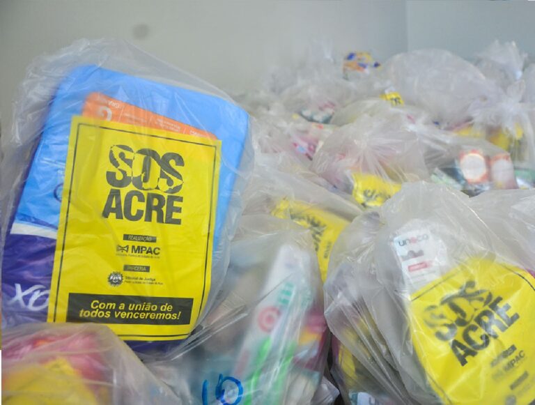 “SOS Acre”: em 2021, MPAC protagoniza campanha histórica de arrecadação na maior crise humanitária do AC
