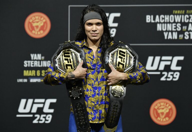 Antes de 8ª defesa no UFC, Amanda Nunes pede novas rivais: “Talvez trazer meninas de outros shows”