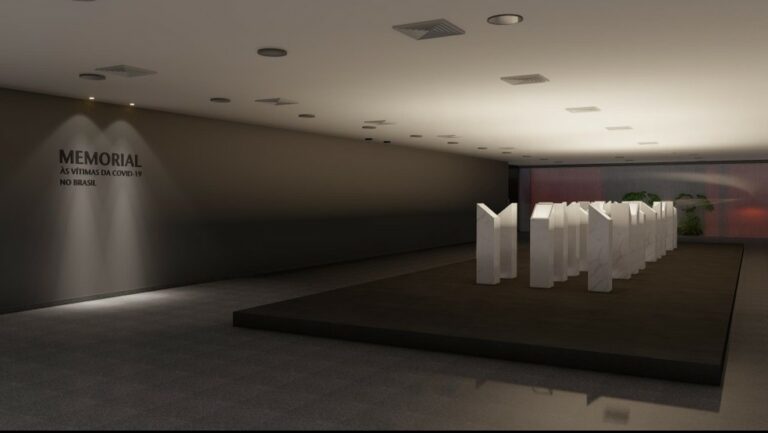 Memorial para vítimas da Covid será instalado em área interna do Senado; veja imagens