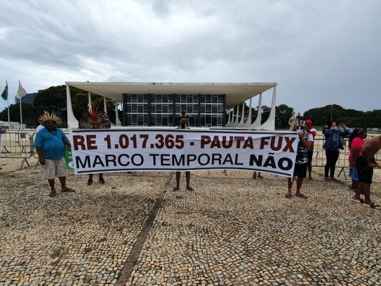 Em carta, indígenas pedem ao presidente do STF que retome julgamento do marco temporal