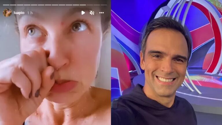 Luana Piovani cobra ‘beijo’ de Tadeu Schmidt: ‘Já me esqueceu?’