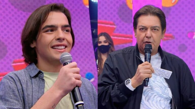 Filho de Faustão, aos 17 anos, assume namoro com modelo de 33 e deixa web chocada: “Interesse”