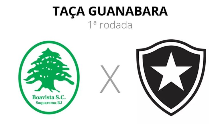 Boavista x Botafogo: veja escalações, desfalques e arbitragem