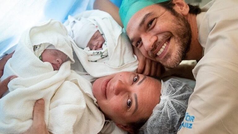 Nascem filhos de Fabiula Nascimento e Emílio Dantas