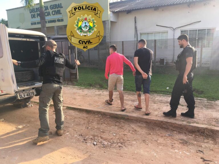 Polícia Civil prende nove pessoas em Tarauacá e Feijó por envolvimento em organizações criminosas