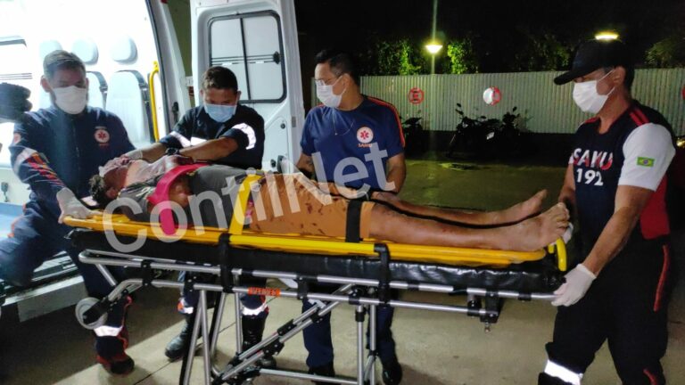 Homem alcoolizado tenta atravessar rua correndo e acaba atropelado em avenida de Rio Branco