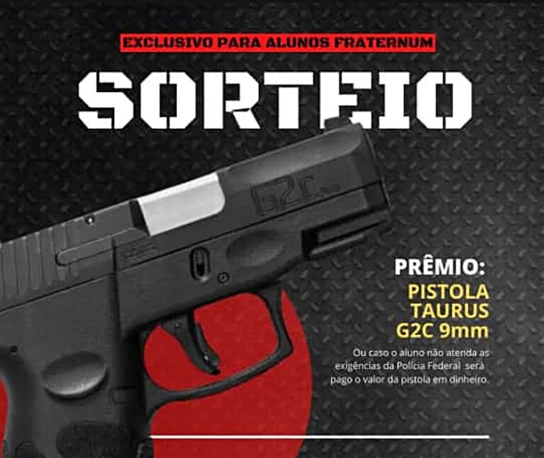 Instituto no Acre faz sorteio de arma para graduados em curso de Segurança Pública