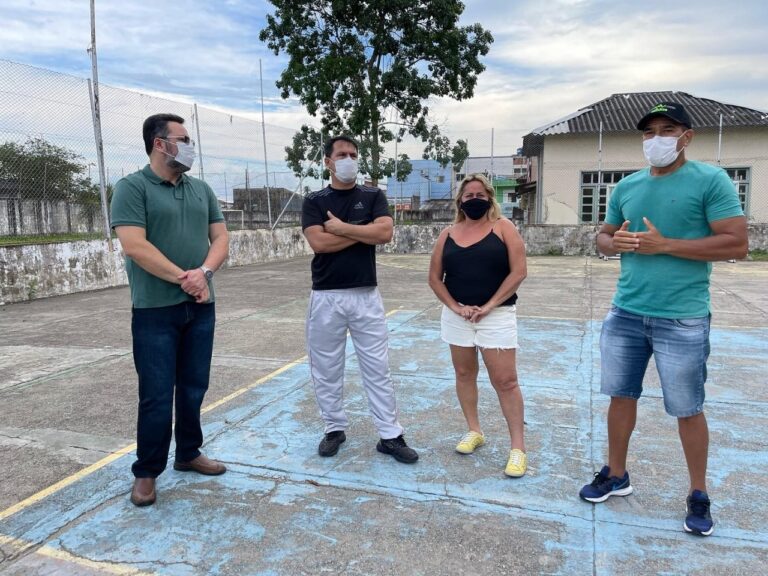 Alan Rick diz que vai garantir recursos para reconstruir Complexo Esportivo da Estação Experimental