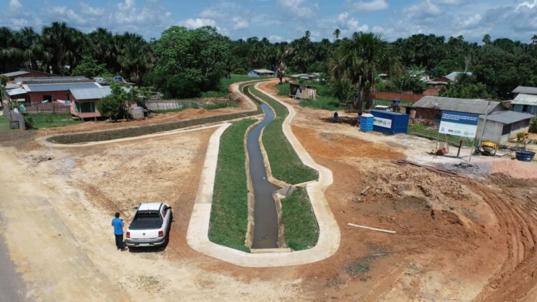 Governo garante conclusão de canal urbano em Rodrigues Alves