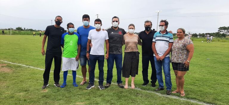 Alan Rick participa da abertura da 1ª Copa Cidade do Povo