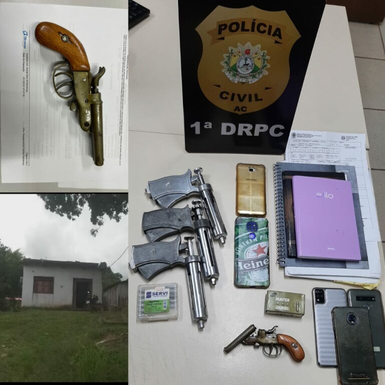 Policia Civil deflagra operação e cumpre mandados de busca e apreensão em alvos investigados por furto de gado em Rio Branco