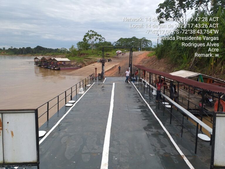 Deracre anuncia retorno de operação em balsas de Rodrigues Alves e Xapuri; veja nota