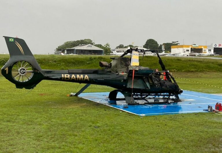 Carro utilizado por dupla que ateou fogo em helicópteros do Ibama em Manaus é identificado