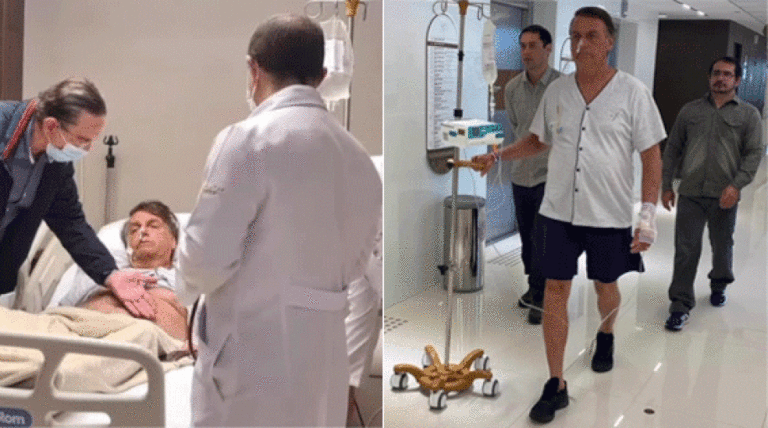 Bolsonaro evolui bem, e sonda nasogástrica é retirada, diz boletim médico