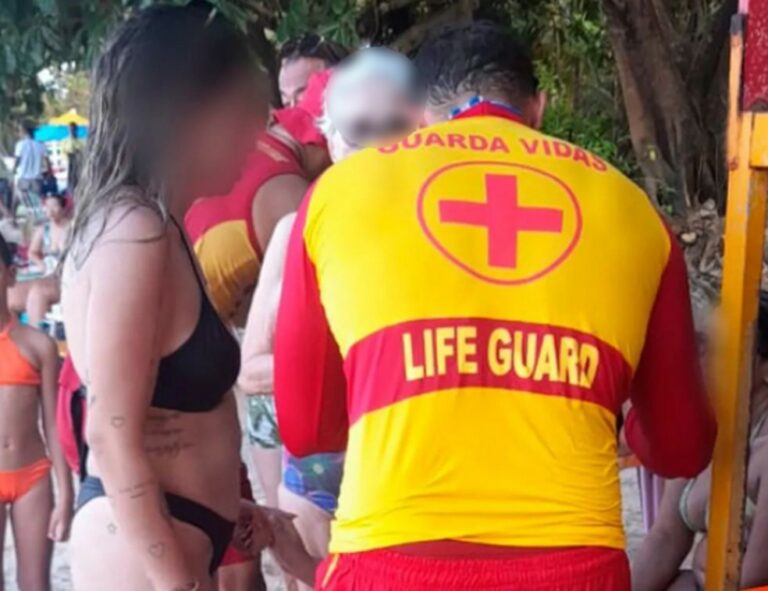 Bombeiros resgatam 11 turistas da mesma família que se afogavam ao mesmo tempo em praia